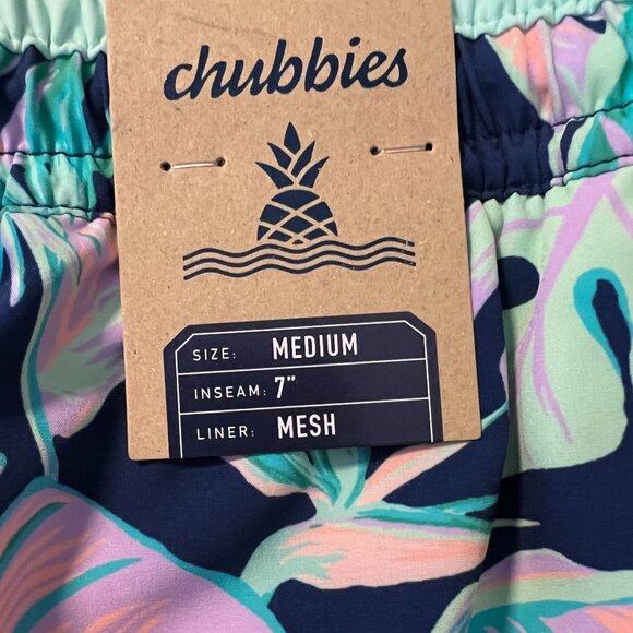 Chubbies The Night Faunas NWT Medium - Picture 5 of 6